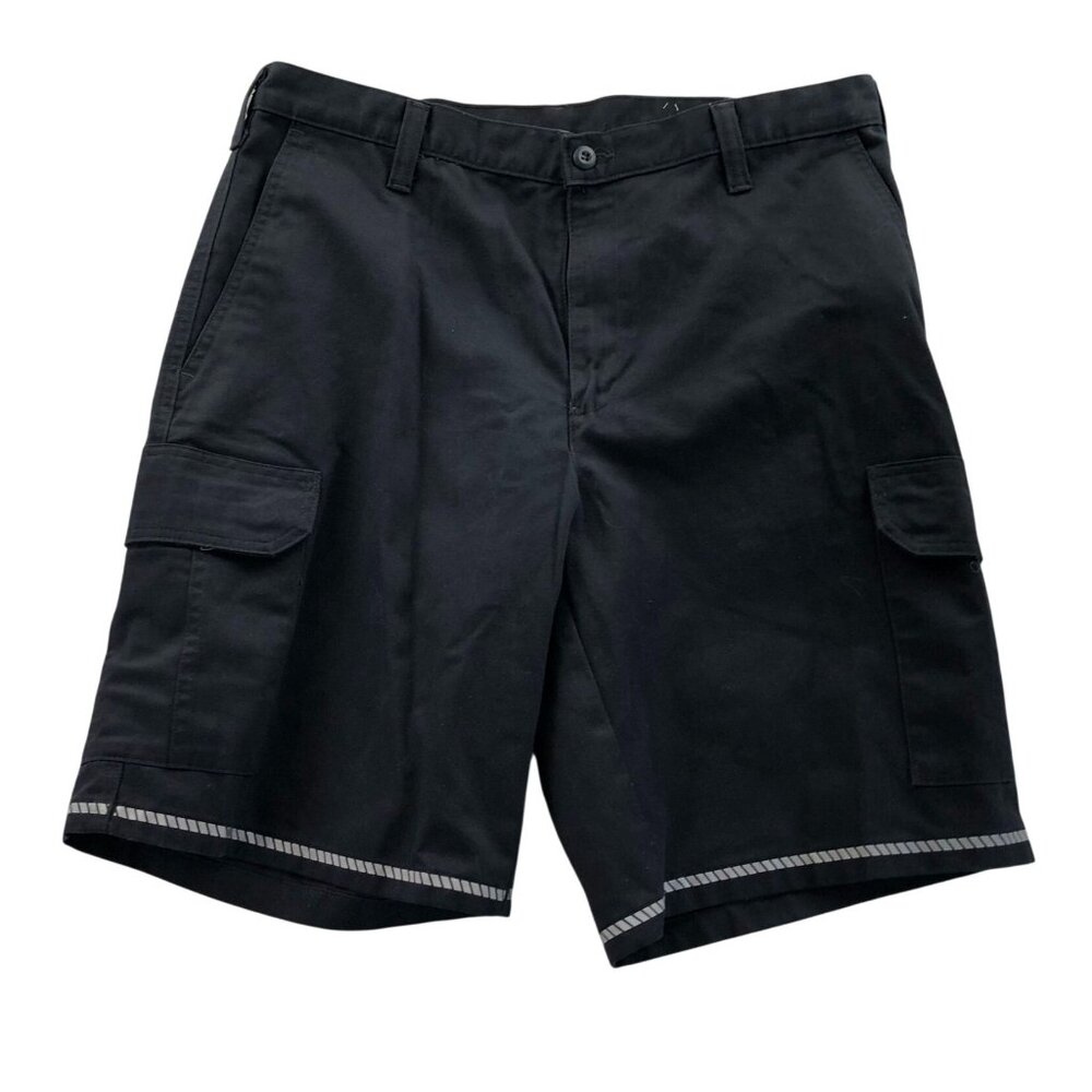 Cintas Mens ComfortFlex Cargo Shorts 34 Black Casual Outdoors Pockets Classic